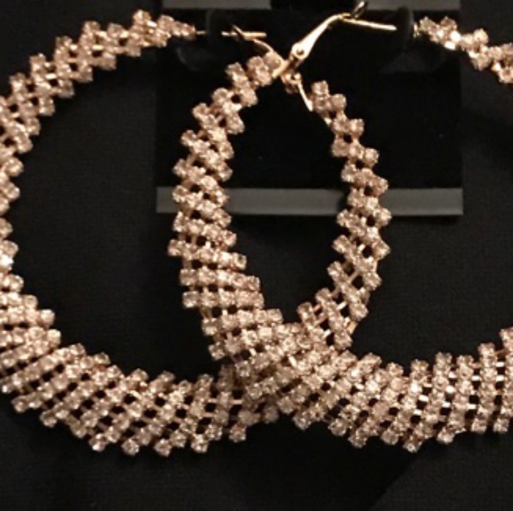 Bling earrings